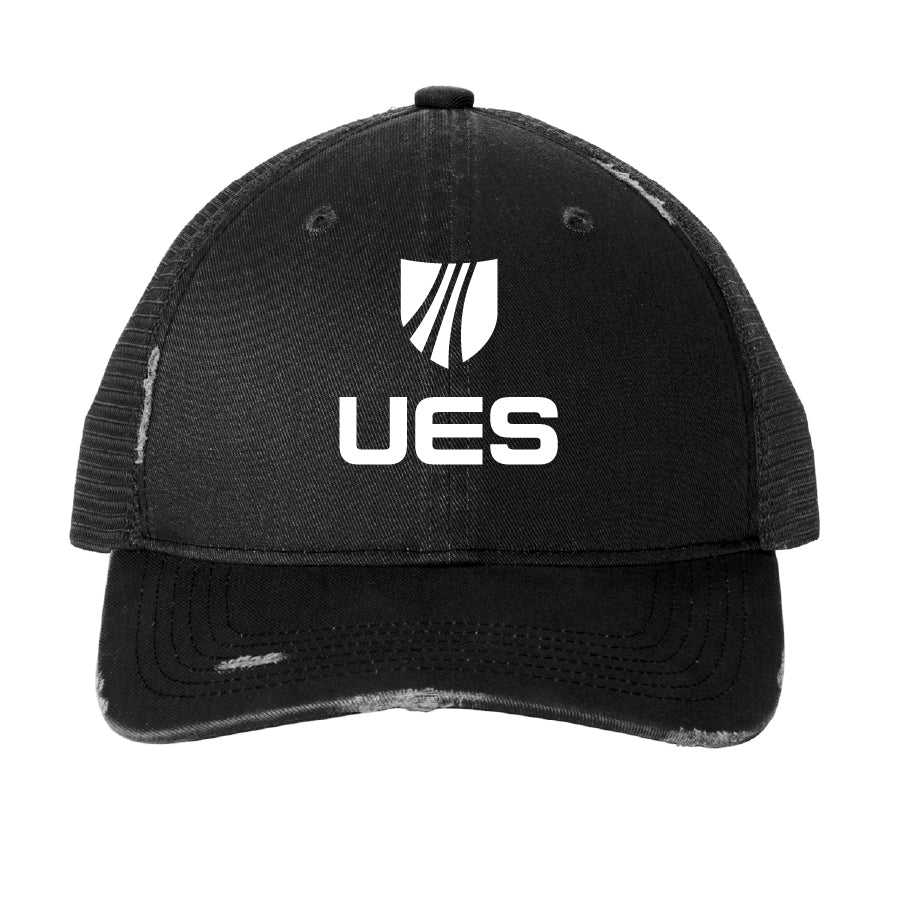 Port Authority® Distressed Mesh Back Cap