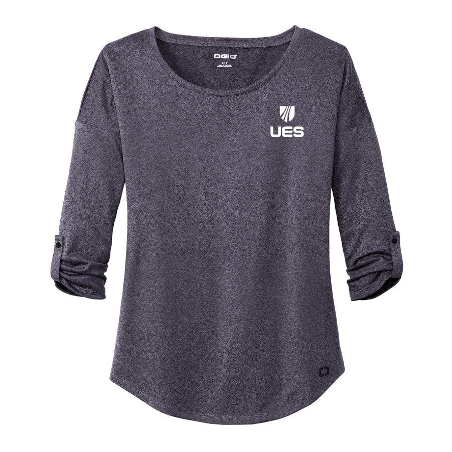 OGIO® Women's Gravitate Scoop 3/4-Sleeve