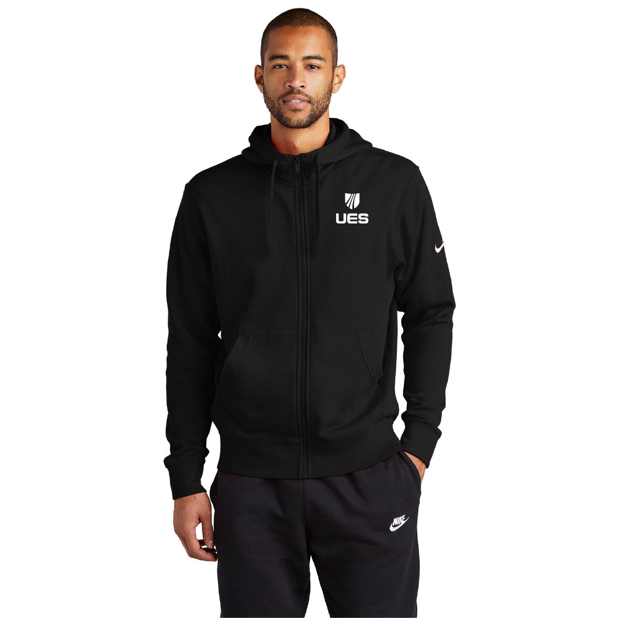 Nike Club Fleece Sleeve Swoosh Full-Zip Hoodie
