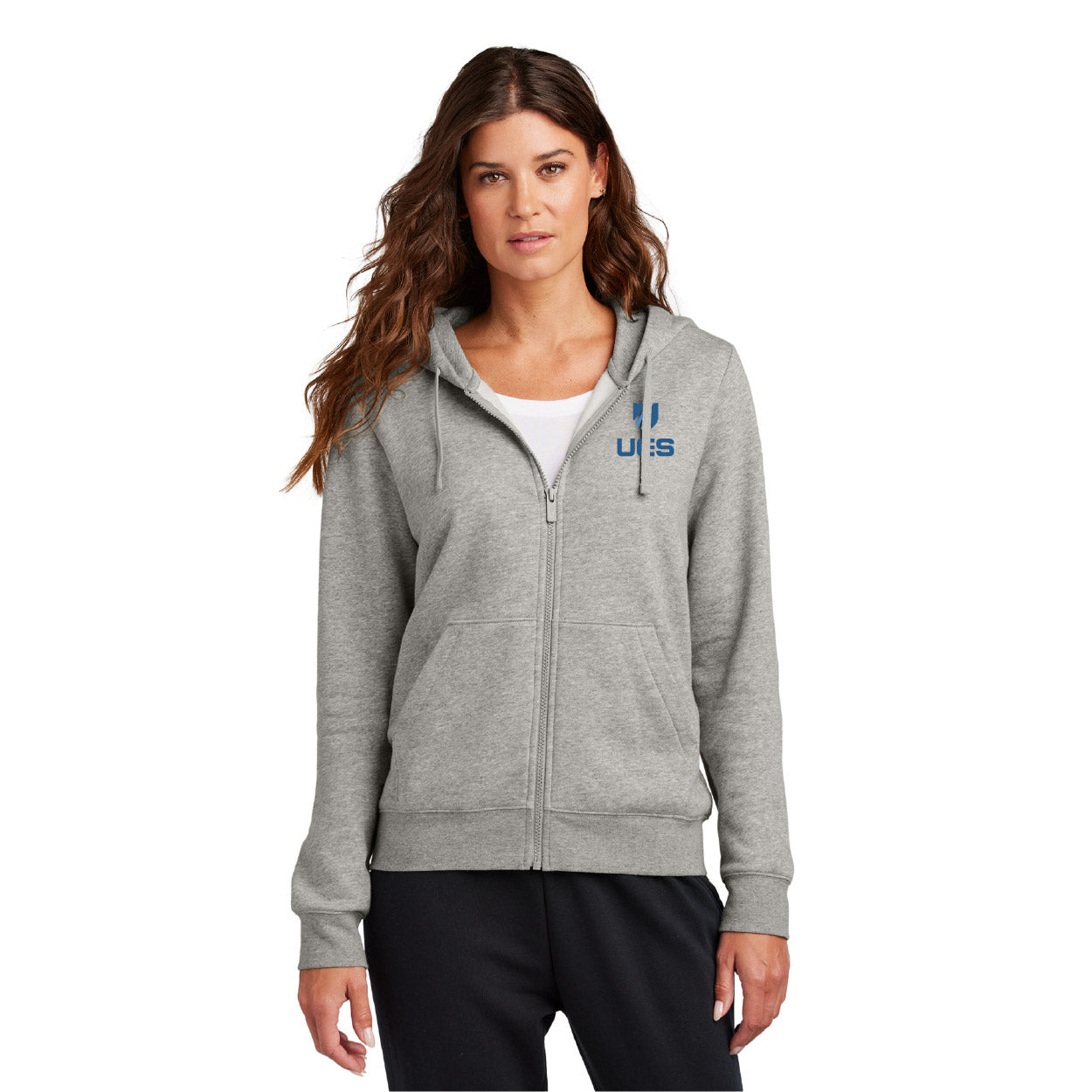 Nike Women's Club Fleece Sleeve Swoosh Full-Zip Hoodie