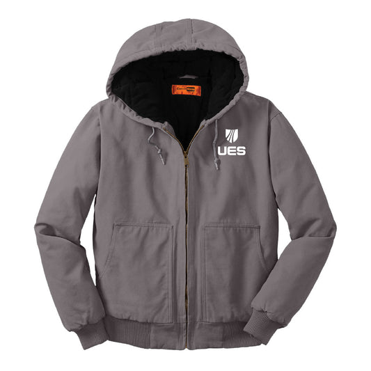 CornerStone® Washed Duck Cloth Insulated Hooded Work Jacket