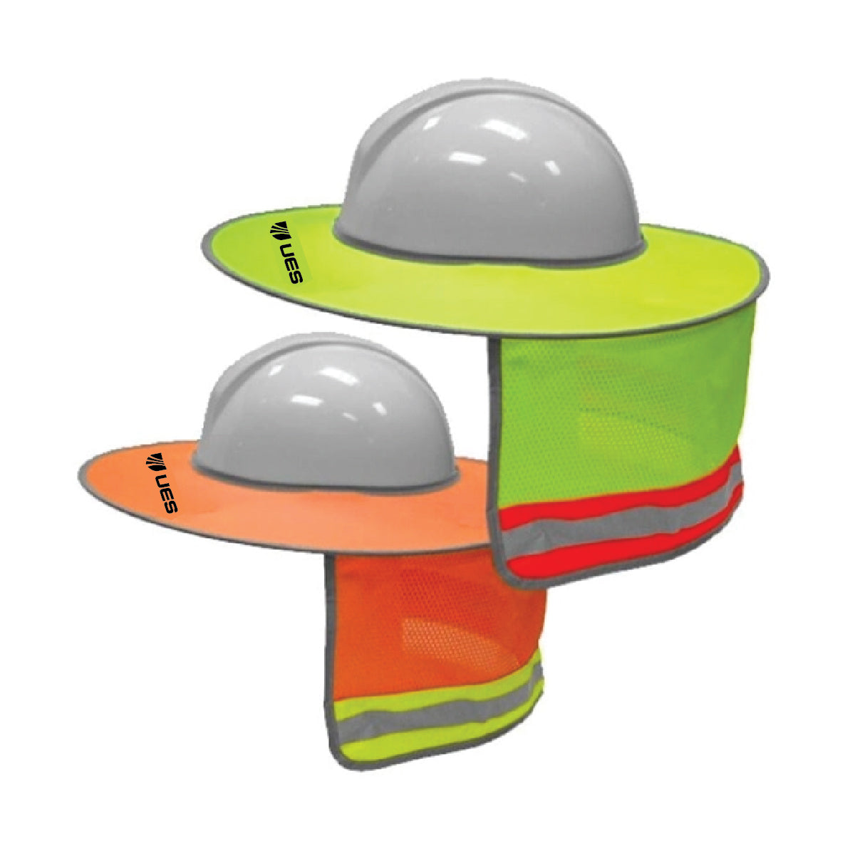 Hard Hat Sunshield with Reflective Stripe