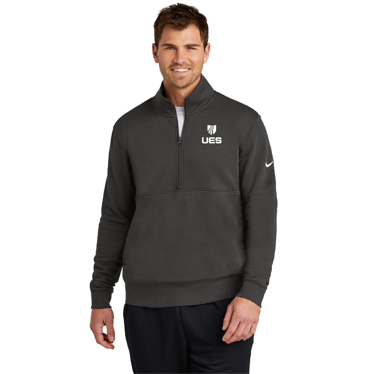 Nike Club Fleece Sleeve Swoosh 1/2-Zip