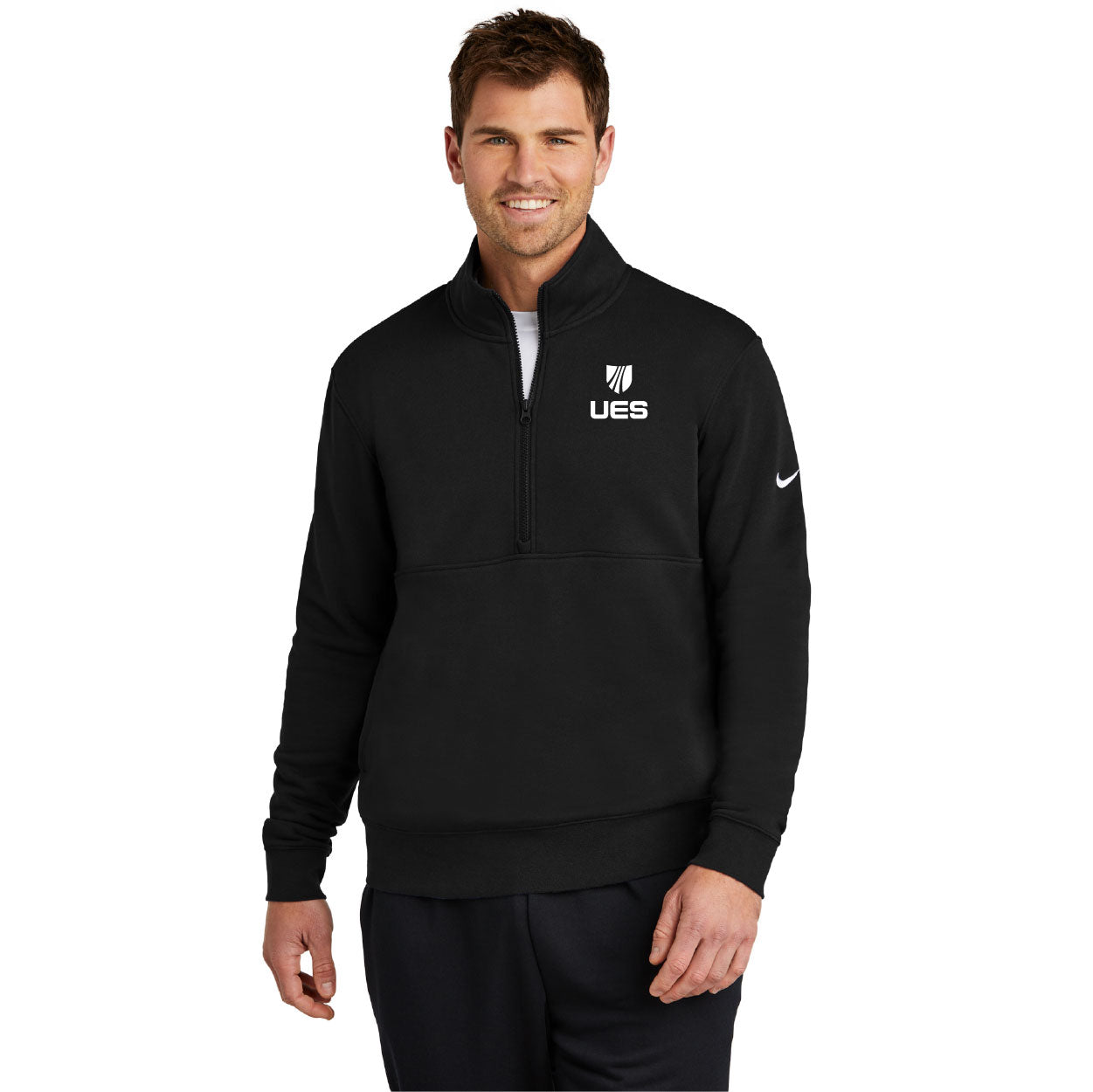 Nike Club Fleece Sleeve Swoosh 1/2-Zip