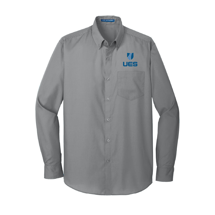 Port Authority® Long Sleeve Carefree Poplin Shirt